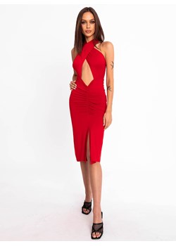 Sukienka Deliza - czerwona ze sklepu Selfieroom.pl w kategorii Sukienki - zdjęcie 145486781