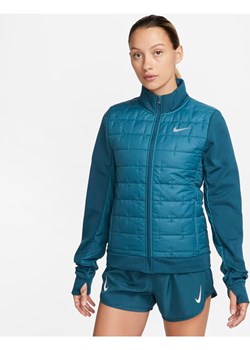 Damska kurtka do biegania z syntetycznym wypełnieniem Nike Therma-FIT - Niebieski ze sklepu Nike poland w kategorii Kurtki damskie - zdjęcie 145491480