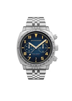 Zegarek Spinnaker - Hull California Chronograph Fumee Blue SP-5092-33 Silver ze sklepu eobuwie.pl w kategorii Zegarki - zdjęcie 145529092