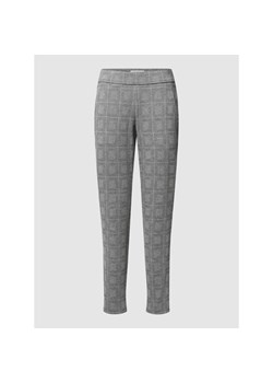 Spodnie materiałowe ze wzorem w kratkę glencheck model ‘Candice’ ze sklepu Peek&Cloppenburg  w kategorii Spodnie damskie - zdjęcie 145760764