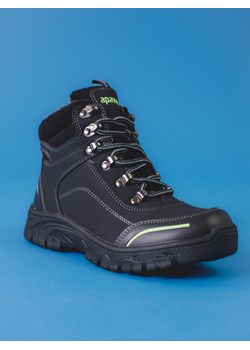 czarne buty trekkingowe chłopięce shelovet ze sklepu czasnabuty.pl w kategorii Buty zimowe dziecięce - zdjęcie 145832742