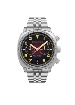 Zegarek SPINNAKER - Hull California Chrono SP-5092-22 Silver/Black ze sklepu eobuwie.pl w kategorii Zegarki - zdjęcie 145856563