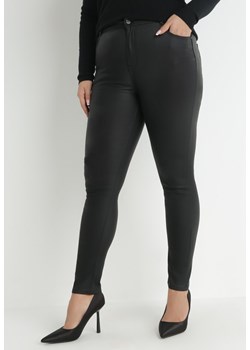 Czarne Spodnie Skinny Gasi ze sklepu Born2be Odzież w kategorii Spodnie damskie - zdjęcie 145918742