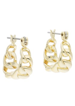 Kolczyki LUV AJ - Mini Louis Chain Hooper FW22-E-MLCH-G Gold ze sklepu eobuwie.pl w kategorii Kolczyki - zdjęcie 145925110