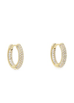 Kolczyki Luv AJ - Reversible Mini Amalfi Hoops FW22-E-RMAH-G Gold ze sklepu eobuwie.pl w kategorii Kolczyki - zdjęcie 145925120