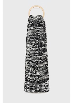 Michael Kors szalik damski kolor czarny wzorzysty ze sklepu ANSWEAR.com w kategorii Szaliki i chusty damskie - zdjęcie 145974540