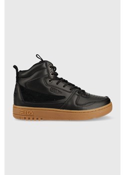 Fila sneakersy skórzane kolor czarny ze sklepu ANSWEAR.com w kategorii Buty sportowe męskie - zdjęcie 145980794
