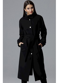 Płaszcz M624, Kolor czarny, Rozmiar L, Figl ze sklepu Primodo w kategorii Płaszcze damskie - zdjęcie 145991744