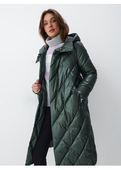 Mohito - Długa kurtka - Zielony ze sklepu Mohito w kategorii Kurtki damskie - zdjęcie 145993523