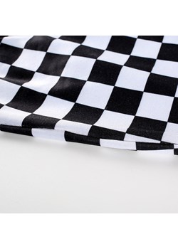 Biustonosz bandeau w stylu wyścigowej flagi - Czarny / S ze sklepu Valetta.pl w kategorii Biustonosze - zdjęcie 146015254