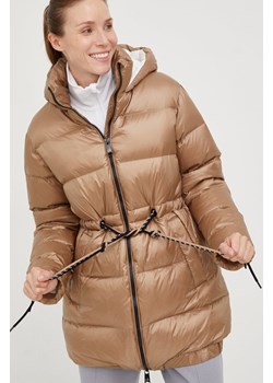 Deha kurtka puchowa damska kolor beżowy zimowa ze sklepu ANSWEAR.com w kategorii Kurtki damskie - zdjęcie 146165784