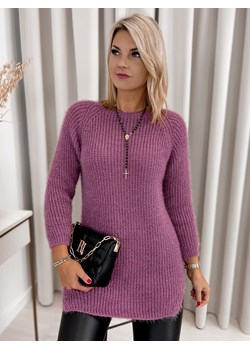 sweter victoria fioletowy one size ze sklepu UBRA w kategorii Swetry damskie - zdjęcie 146186470
