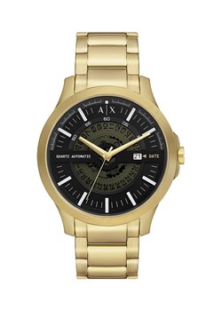 Armani Exchange zegarek męski kolor złoty ze sklepu ANSWEAR.com w kategorii Zegarki - zdjęcie 146254662