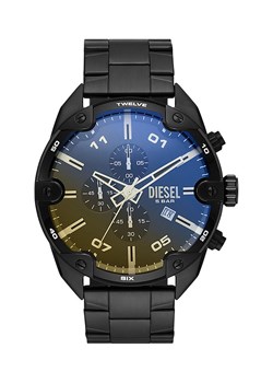 Diesel zegarek męski kolor czarny ze sklepu ANSWEAR.com w kategorii Zegarki - zdjęcie 146254903
