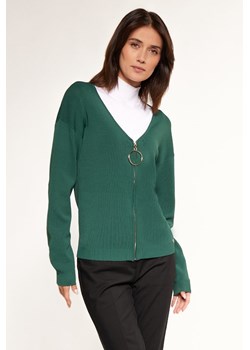 Sweter damski z ozdobnym zapięciem ze sklepu MONNARI w kategorii Bolerka i narzutki - zdjęcie 146260453