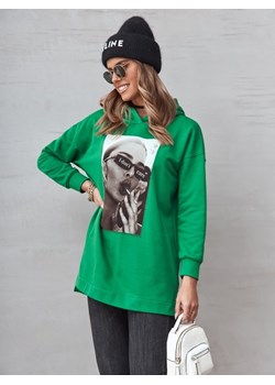 Bluza Morning Zielona ze sklepu Lisa Mayo w kategorii Bluzy damskie - zdjęcie 146364894