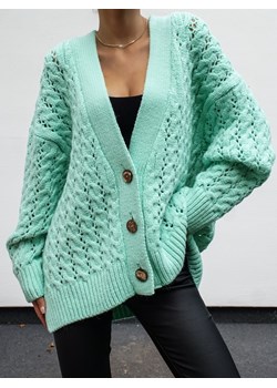 Sweter Charlotte Miętowy ze sklepu Lisa Mayo w kategorii Swetry damskie - zdjęcie 146366403