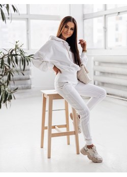 Spodnie Isac Białe ze sklepu Lisa Mayo w kategorii Spodnie damskie - zdjęcie 146369231