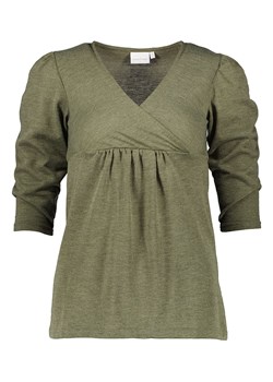 Bluzka "Mltamia" w kolorze khaki ze sklepu Limango Polska w kategorii Bluzki ciążowe - zdjęcie 146400741