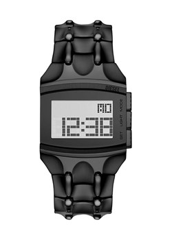 Diesel zegarek męski kolor czarny ze sklepu ANSWEAR.com w kategorii Zegarki - zdjęcie 146407351