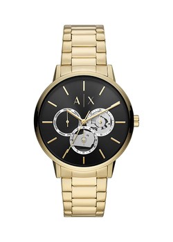 Armani Exchange zegarek męski kolor złoty ze sklepu ANSWEAR.com w kategorii Zegarki - zdjęcie 146407421