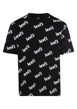 Levi's T-shirt męski Mężczyźni Bawełna czarny wzorzysty ze sklepu vangraaf w kategorii T-shirty męskie - zdjęcie 146514903