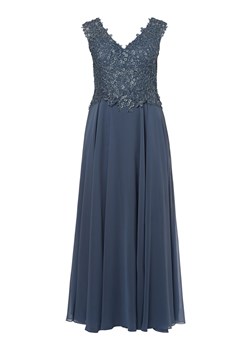 Luxuar Fashion Damska sukienka wieczorowa Kobiety niebieski jednolity ze sklepu vangraaf w kategorii Sukienki - zdjęcie 146515104