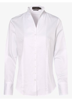 Franco Callegari - Bluzka damska – łatwa w prasowaniu, biały ze sklepu vangraaf w kategorii Koszule damskie - zdjęcie 146515214