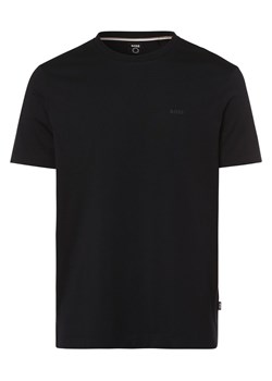 BOSS T-shirt męski Mężczyźni Dżersej granatowy nadruk ze sklepu vangraaf w kategorii T-shirty męskie - zdjęcie 146515991
