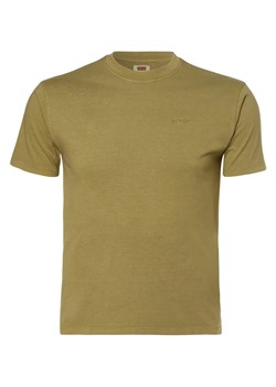Levi's T-shirt męski Mężczyźni Dżersej oliwkowy jednolity ze sklepu vangraaf w kategorii T-shirty męskie - zdjęcie 146516134