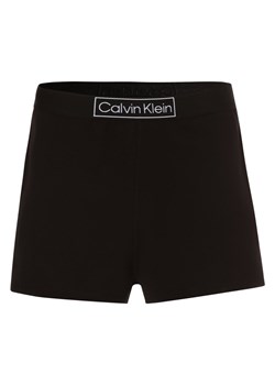 Calvin Klein Damskie spodenki od piżam Kobiety Bawełna czarny jednolity ze sklepu vangraaf w kategorii Piżamy damskie - zdjęcie 146516491