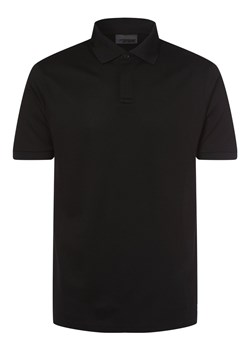 Drykorn Męska koszulka polo Mężczyźni Bawełna czarny wypukły wzór tkaniny ze sklepu vangraaf w kategorii T-shirty męskie - zdjęcie 146517030