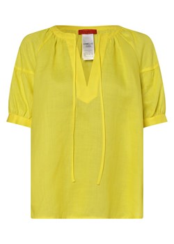 MAX&Co. Bluzka damska Kobiety len żółty jednolity ze sklepu vangraaf w kategorii Bluzki damskie - zdjęcie 146517130