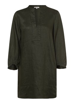 Apriori Damska bluzka lniana Kobiety len khaki jednolity ze sklepu vangraaf w kategorii Bluzki damskie - zdjęcie 146517282