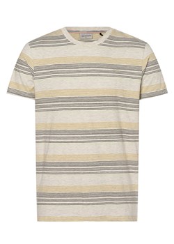 No Excess T-shirt męski Mężczyźni Bawełna jasny szary w paski ze sklepu vangraaf w kategorii T-shirty męskie - zdjęcie 146517842
