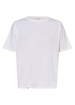 american vintage T-shirt damski Kobiety Dżersej biały jednolity ze sklepu vangraaf w kategorii Bluzki damskie - zdjęcie 146518871