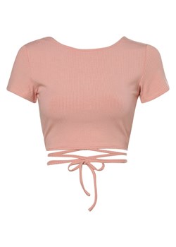 Aygill's T-shirt damski Kobiety Bawełna różowy jednolity ze sklepu vangraaf w kategorii Bluzki damskie - zdjęcie 146519093
