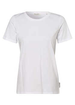 Marc O'Polo T-shirt damski Kobiety Bawełna biały jednolity ze sklepu vangraaf w kategorii Bluzki damskie - zdjęcie 146519253