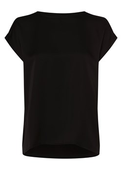 Vila Koszulka damska Kobiety Sztuczne włókno czarny jednolity ze sklepu vangraaf w kategorii Bluzki damskie - zdjęcie 146520120