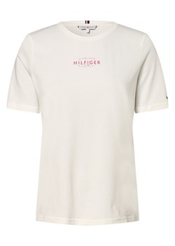 Tommy Hilfiger T-shirt damski Kobiety Dżersej écru nadruk ze sklepu vangraaf w kategorii Bluzki damskie - zdjęcie 146521333