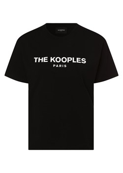 The Kooples T-shirt damski Kobiety Bawełna czarny nadruk ze sklepu vangraaf w kategorii Bluzki damskie - zdjęcie 146521840