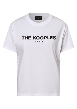 The Kooples T-shirt damski Kobiety Bawełna biały nadruk ze sklepu vangraaf w kategorii Bluzki damskie - zdjęcie 146521841