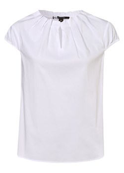 comma Bluzka damska Kobiety Bawełna biały jednolity ze sklepu vangraaf w kategorii Bluzki damskie - zdjęcie 146523493