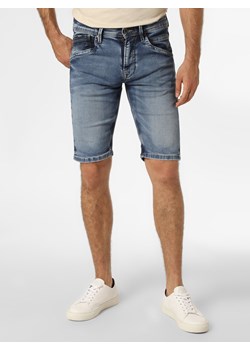 Pepe Jeans Męskie spodenki jeansowe Mężczyźni Bawełna medium stone jednolity ze sklepu vangraaf w kategorii Spodenki męskie - zdjęcie 146524492