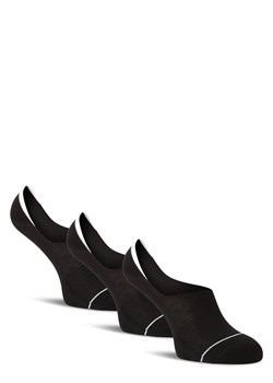 Calvin Klein Damskie skarpety do obuwia sportowego pakowane po 3 szt. Kobiety Bawełna czarny jednolity ze sklepu vangraaf w kategorii Skarpetki damskie - zdjęcie 146524704
