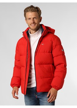 Tommy Jeans - Męska kurtka puchowa, czerwony ze sklepu vangraaf w kategorii Kurtki męskie - zdjęcie 146524963