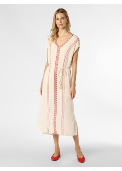 Vila Sukienka damska Kobiety wiskoza piaskowy wzorzysty ze sklepu vangraaf w kategorii Sukienki - zdjęcie 146525182