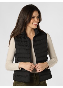 brookshire Damska kamizelka pikowana Kobiety Sztuczne włókno czarny jednolity ze sklepu vangraaf w kategorii Kamizelki damskie - zdjęcie 146525674