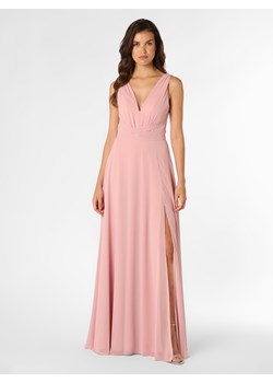 Marie Lund Damska sukienka wieczorowa Kobiety Sztuczne włókno różowy jednolity ze sklepu vangraaf w kategorii Sukienki - zdjęcie 146526271