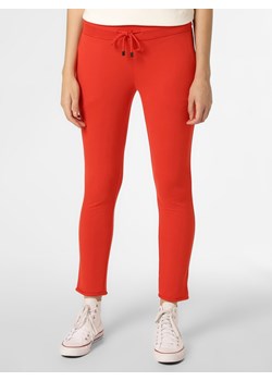 Juvia - Damskie spodnie dresowe – Smilla, czerwony ze sklepu vangraaf w kategorii Spodnie damskie - zdjęcie 146526832